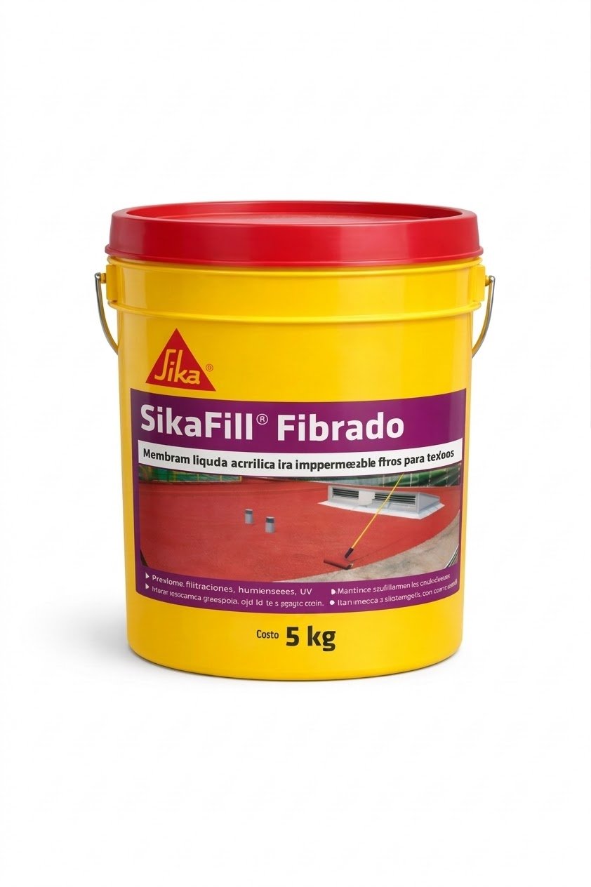Sikafill Techos Membrana Liquida Impermeabilizante 5 / 20 Kg Color Blanco - Image 3