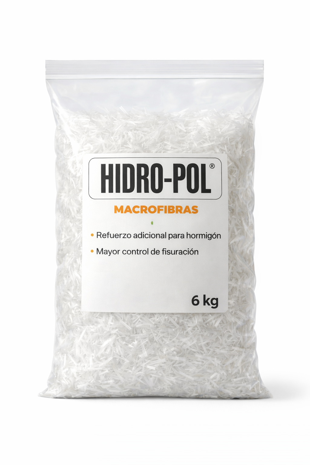 Macro Fibras HIDRO-POL 6 kg
