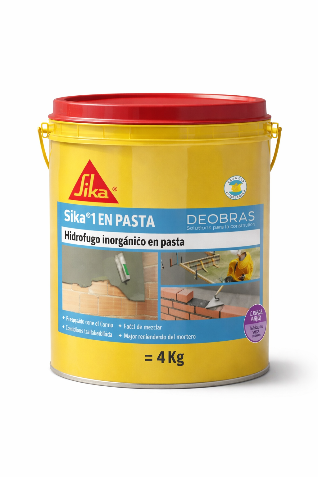 Sika®-1 Aditivo Hidrófugo Pasta - Image 4