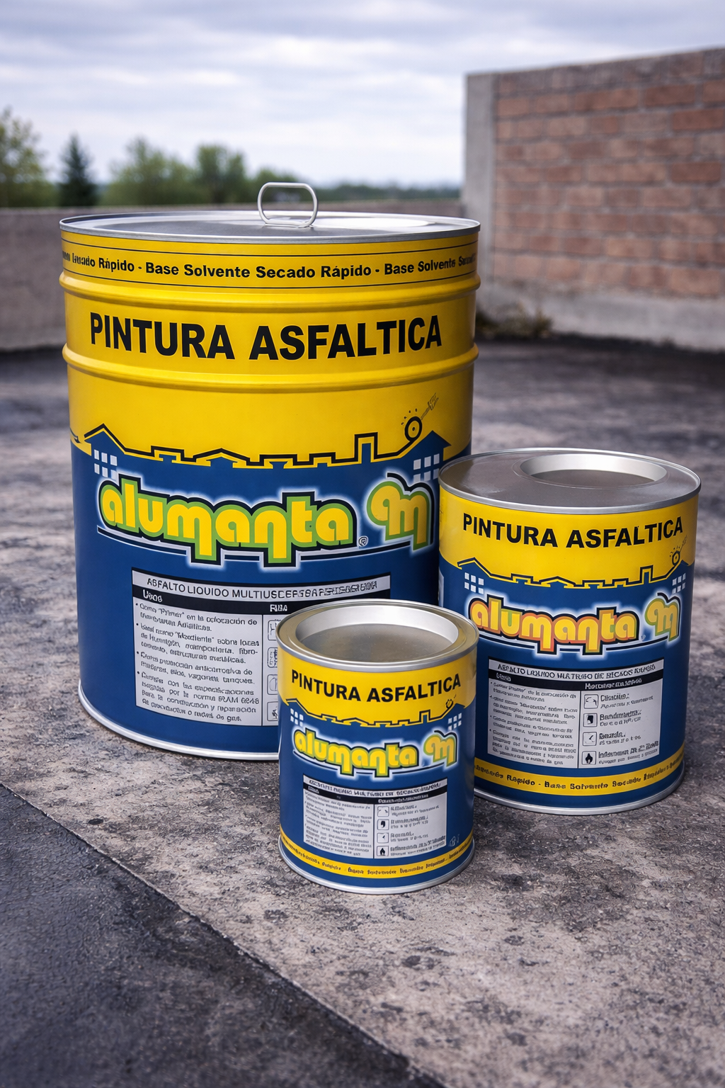 Pintura Asfáltica Alumanta 1 L / 4 L / 18 L - Image 2