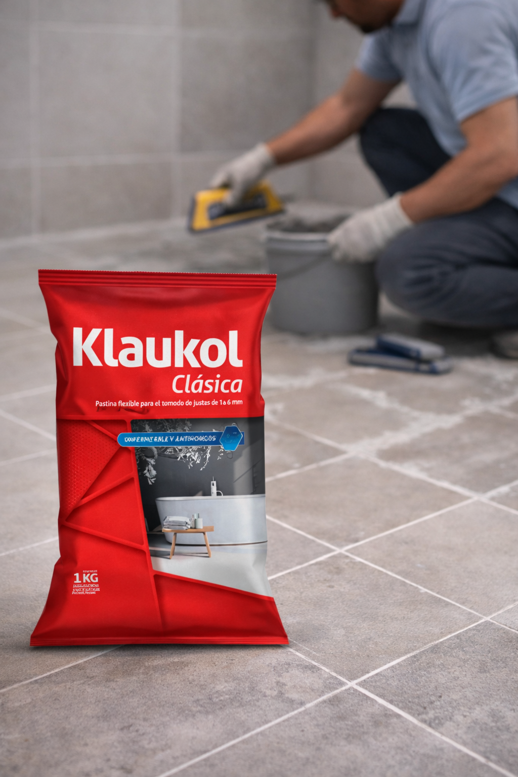 Klaukol Pastina Fluida® Piezas Normales 1–4 mm 1 kg - Image 2